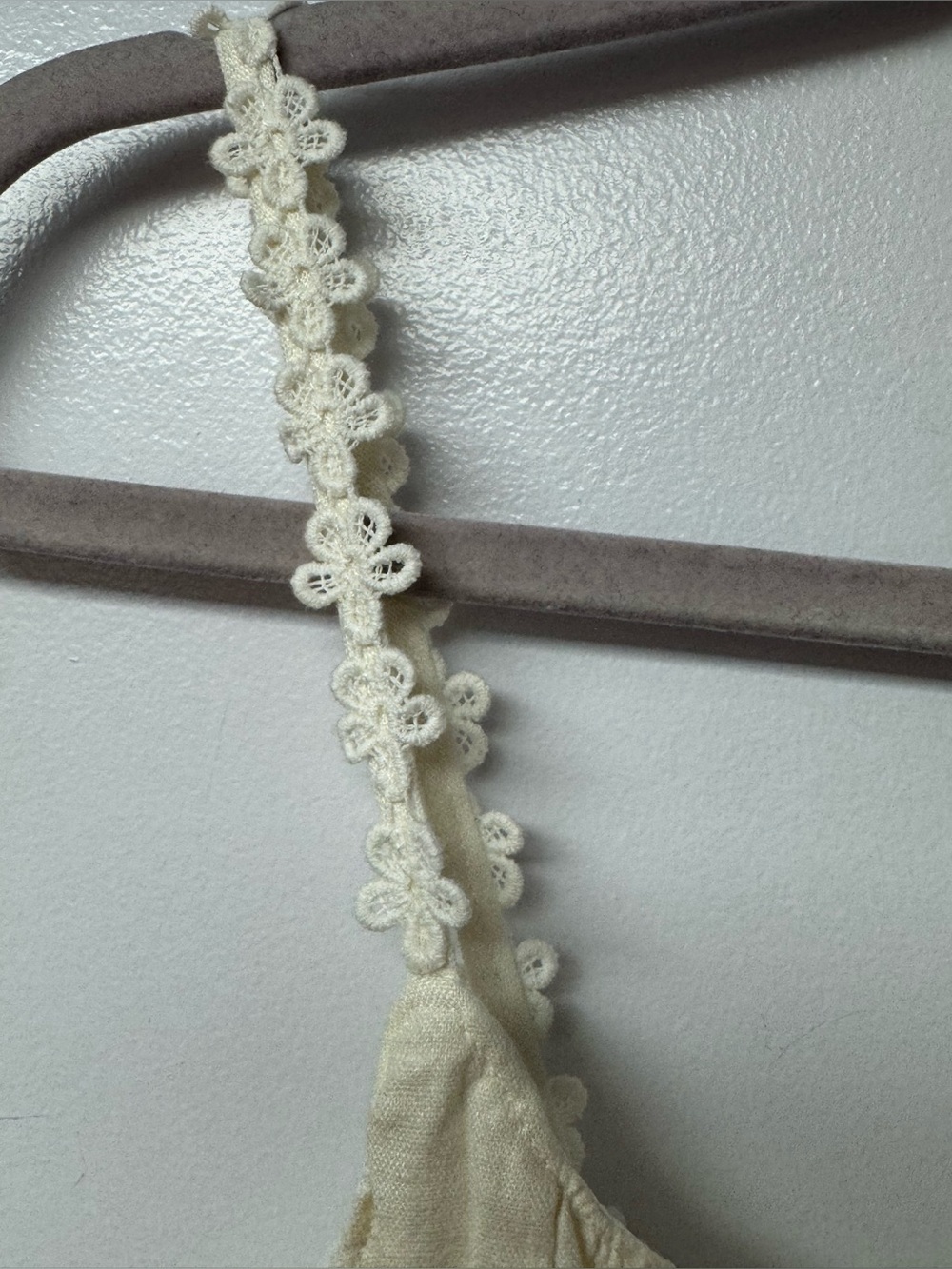 For Love & Lemons Macaroon Dress XS Cream Linen Blend Mini Revolve NWT - Picture 8 of 15